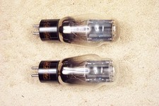 Due, GM Delco- RCA 2A3, doppio D-getter, coppia date match, 2A3