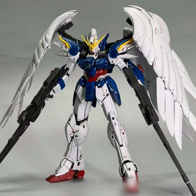 HG 1/144 Wing Gundam Zero (XXXG-00W0) | Assembly Model Kit High Grade Action Fig