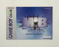 Men in Black - Manual/Instruction Booklet - Nintendo Gameboy Color