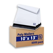 POLYSELLS Poly Mailers Shipping Envelopes, Strong Adhesive Sealing, Waterproof,