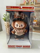 Authentic POPMART Labubu The Monsters Wacky Mart Manager Series Vinyl Plush