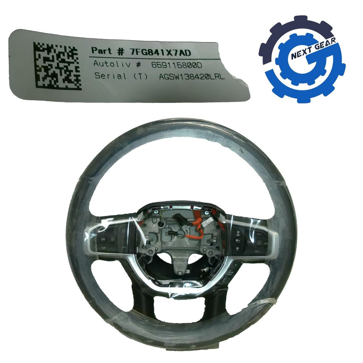 NEW OEM MOPAR LEATHER STEERING WHEEL FOR 2025 2026 RAM 1500