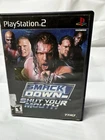 WWE SmackDown Shut Your Mouth Sony PlayStation 2 PS2 Wrestling Fighting Game