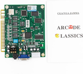 Classical Arcade Video Game 60 in 1 PCB Jamma Board for CGA VGA Output