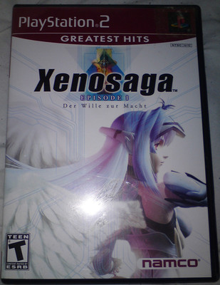 PS2 Xenosaga Episode I: Der Wille zur Macht Playstation 2 NTSC-U Import CIB 1