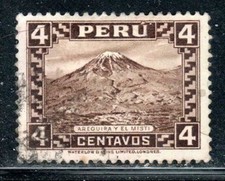 PERU STAMPS CANCELED USED   LOT  1067A
