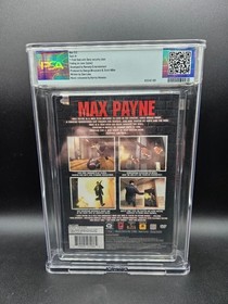 Max Payne PS2 Playstation 2 PSA 9.0 A+ FACTORY SEALED WATA VGA Graded