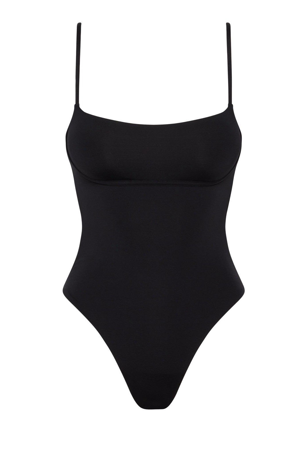 Monday Swimwear Sausalito One Piece Black Size Medium