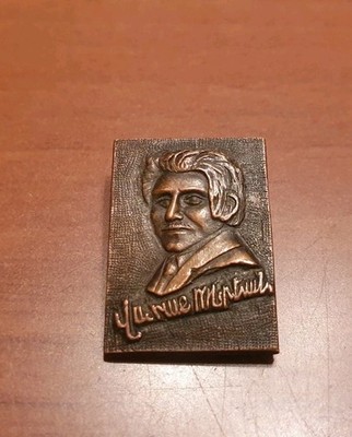 SOVIET ARMENIA ARMENIAN BADGE PIN POET VAHAN TERYAN MEDAL GEORGIA JAVAKHK 