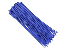 5901698861001 Opaski kablowe nylonowe 300x3,6 mm, niebieskie, 100 szt. Carmotion