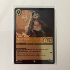 Disney Lorcana Fabled Daisy Duck Musketeer Spy Cold Foil 11/204 NM