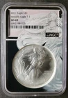2021 $1 American Silver Eagle Dollar Type 1 NGC MS69