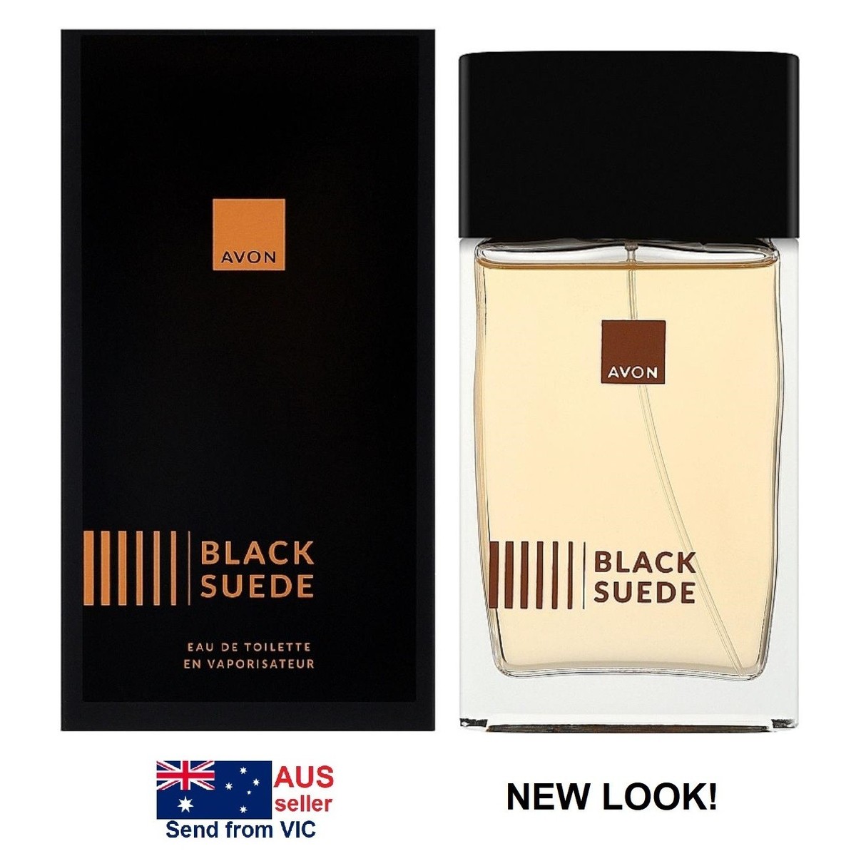 Parfum Avon Black Suede Charm Pour Homme - Eau De Toilette 100 Ml, Notes Daim, Santal, Cardamome