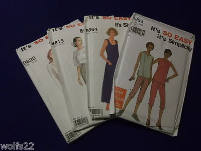 Simplicity Patterns ~ All Patterns are Size 10-24 * ~ * ~ * ~ * ~ * Listing 6693