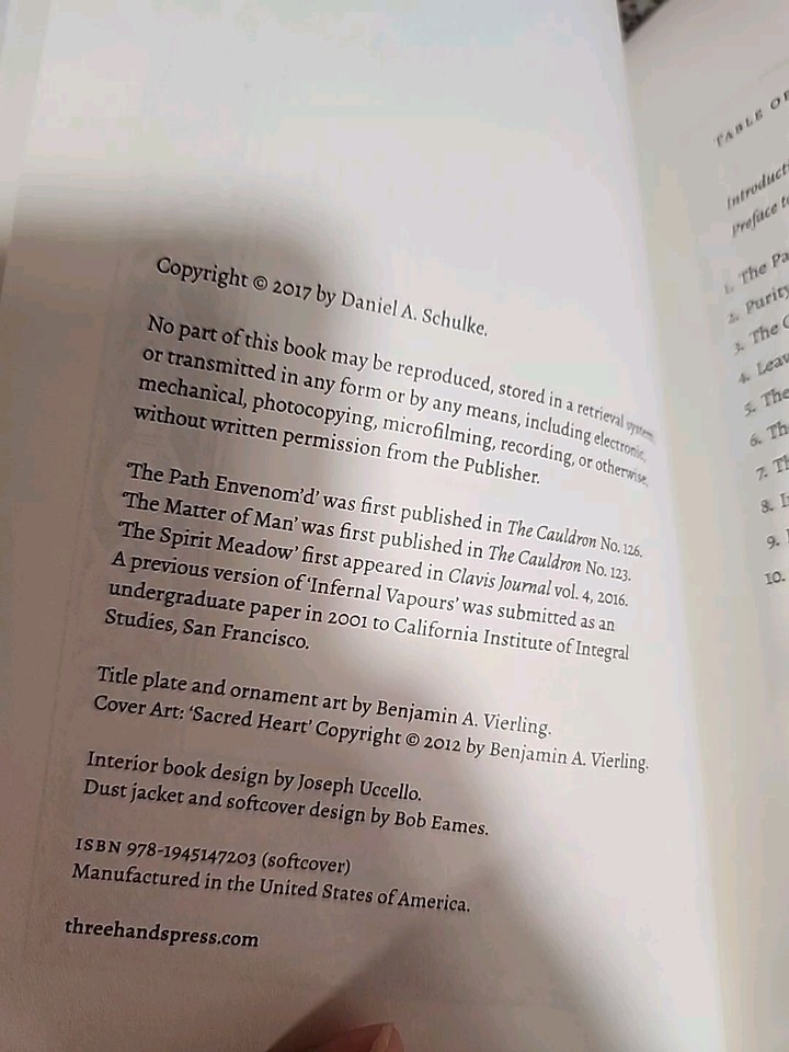 Veneficium: Magic, Witchcraft and the Poison Path, Schulke, Daniel A B2 ...