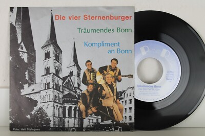 7'' Single - DIE VIER STERNENBURGER - Träumendes Bonn - Kompliment an Bonn
