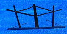 Unbranded Black Fold Up Adjustable Music Stand Shelf Only