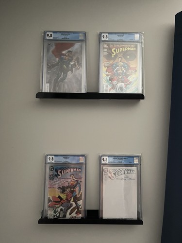 CGC Comics Or Picture Frames 🖼 New Metal wall shelf/ledge Room Essentials/ Hang - Picture 2 of 6