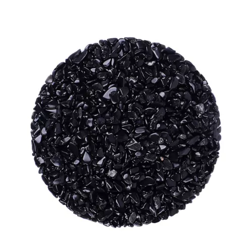 Black Obsidian Crystal Chips BULK 100g-1kg A Grade Natural Gemstone Mini Crystal - Picture 8 of 12