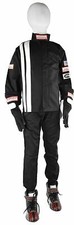 JR FIRE SUIT RACE SUIT 2 PIECE JACKET  PANTS SFI 3.2A/1 BLACK SIZE KIDS 14-16