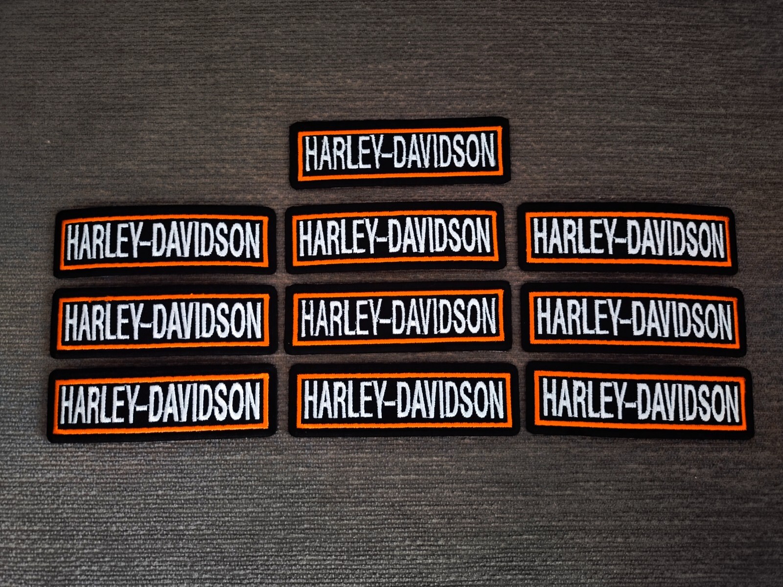 10 pcs Motor H-Davidson Motorcycles Biker Iron on Patch Embroidered Sew#016