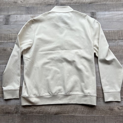 INC International Concepts Stretch Knit Jacket Mens 2XL Cream Full Zip New - Picture 13 of 18