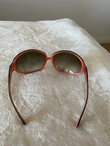 Oliver Peoples Sonnenbrille "Clorette" RGR Kristall rot & orange/braun Farbverlauf - Bild 2 von 4