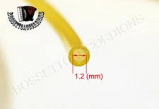 Accordion Bass Mechanic Noise Reducer 1.2mm x 1m