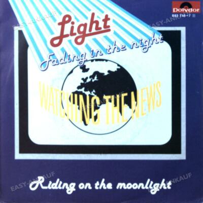 Watching The News - Light - Fading In The Night 7in 1986 (VG+/VG) .
