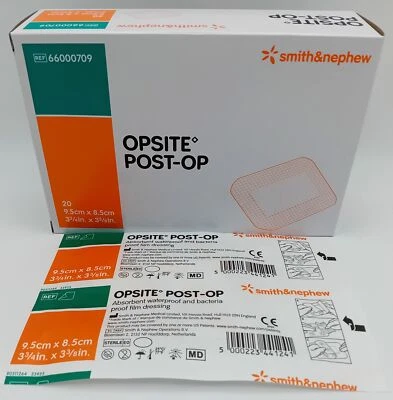 SMITH&NEPHEW Opsite Post-Op Dressing 9.5cm x 8.5cm - Box of 20