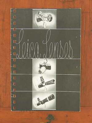 うぉ LEITZ LEICA LENSES, SALES BROCHURE/49039 | eBay