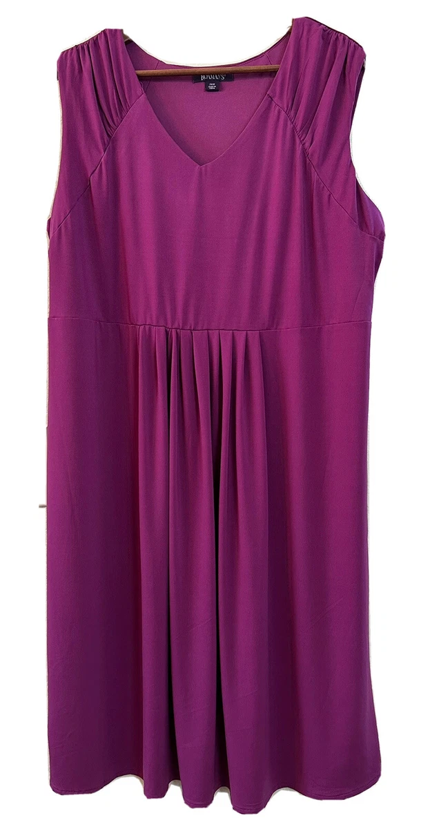 Roman purple dresses top