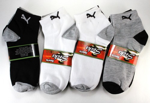New Lot 12 Pairs Sports Womens Ankle Quarter Socks Size 9-11 Tiger Cotton Casual - Picture 2 of 2