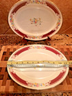 Homer Laughlin “Majestic” Red Band China – 15-Pc Serving Lot USA 1940s VTG — photo 8