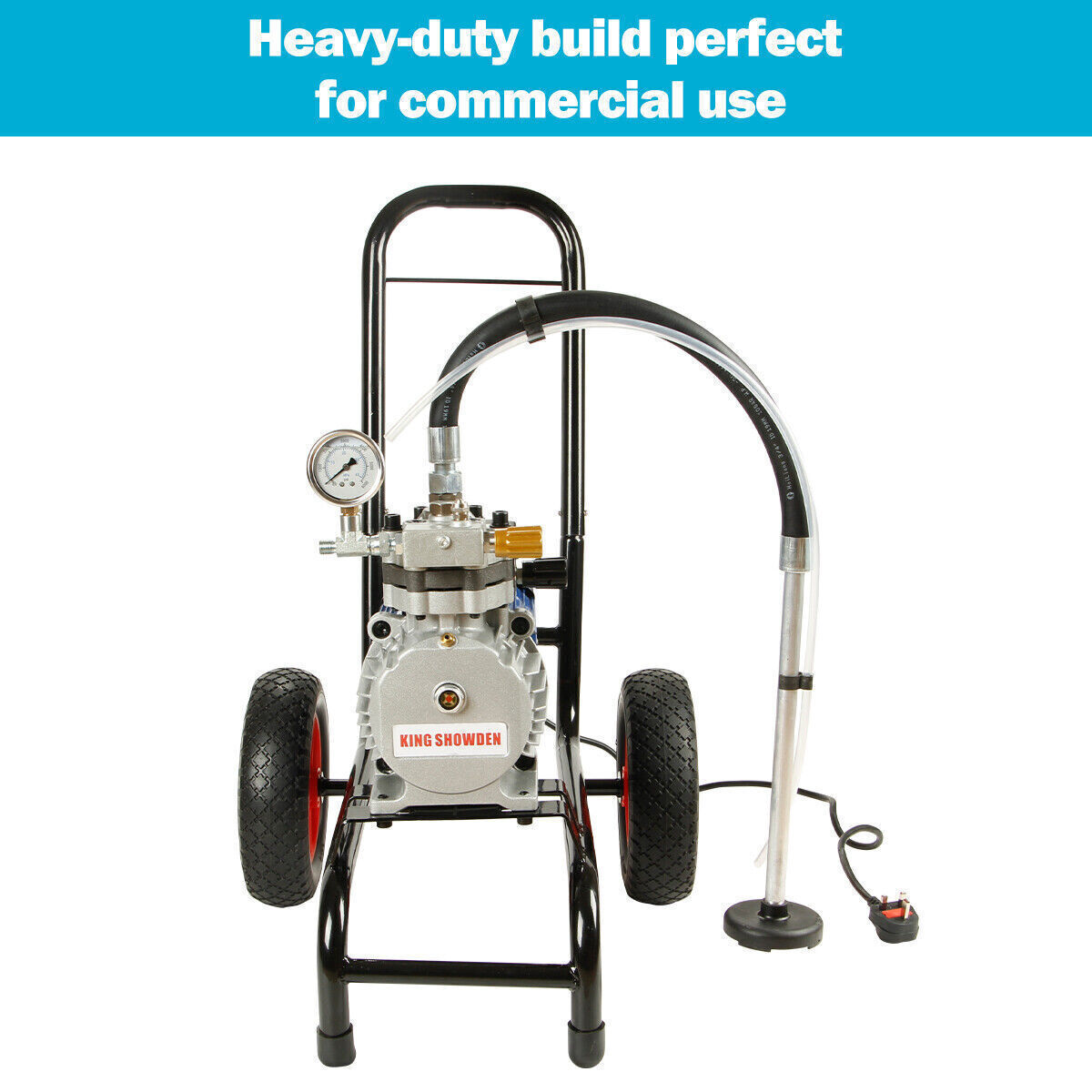 Upgraded 3500W Pressure Commercial Airless Paint Sprayer Wall Spray Gun