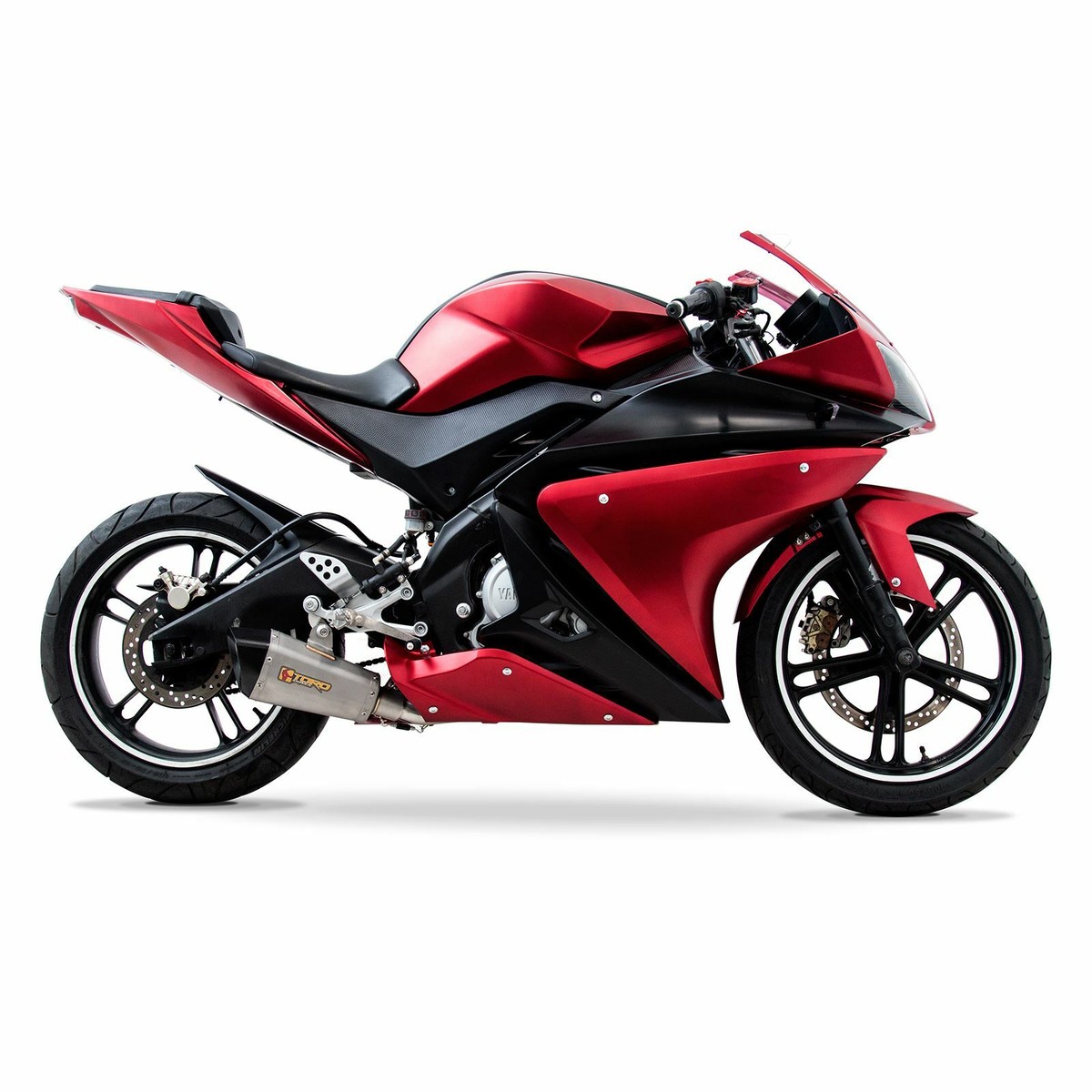 ABS Plastic Full Fairing Kit (20 panel)Red/ Black for Yamaha YZF-R