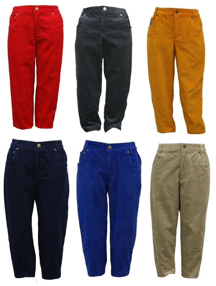 RTC Kids Corduroy Trouser Junior School Camping Outdoor Hiking Boy Girl Winter Pants