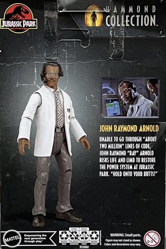 NEW Jurassic Park Hammond Collection JOHN RAYMOND ARNOLD - Picture 2 of 2