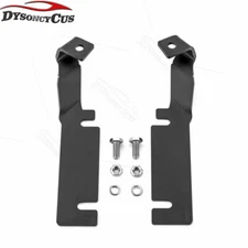 LED Pod Side Hood Ditch Light Mounting Brackets For Ford Explorer 2016-2017 