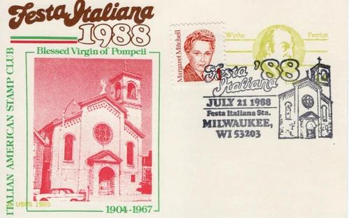 FESTA ITALIANA, MILWAUKEE, WI  JULY 21, 1988  FDC9644