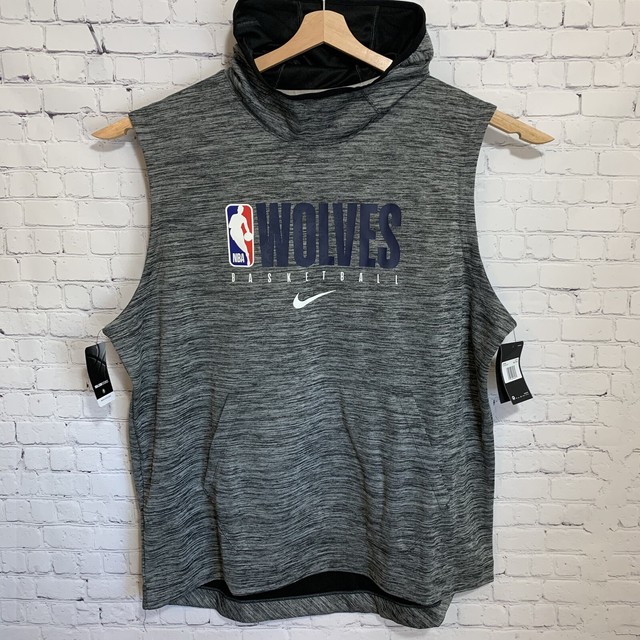 nike nba sleeveless hoodie