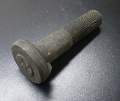 Plow Bolt: Key-Locking, Steel, Grade 8, Black Oxide, 3/4''-16 Thread Size 3 1/4