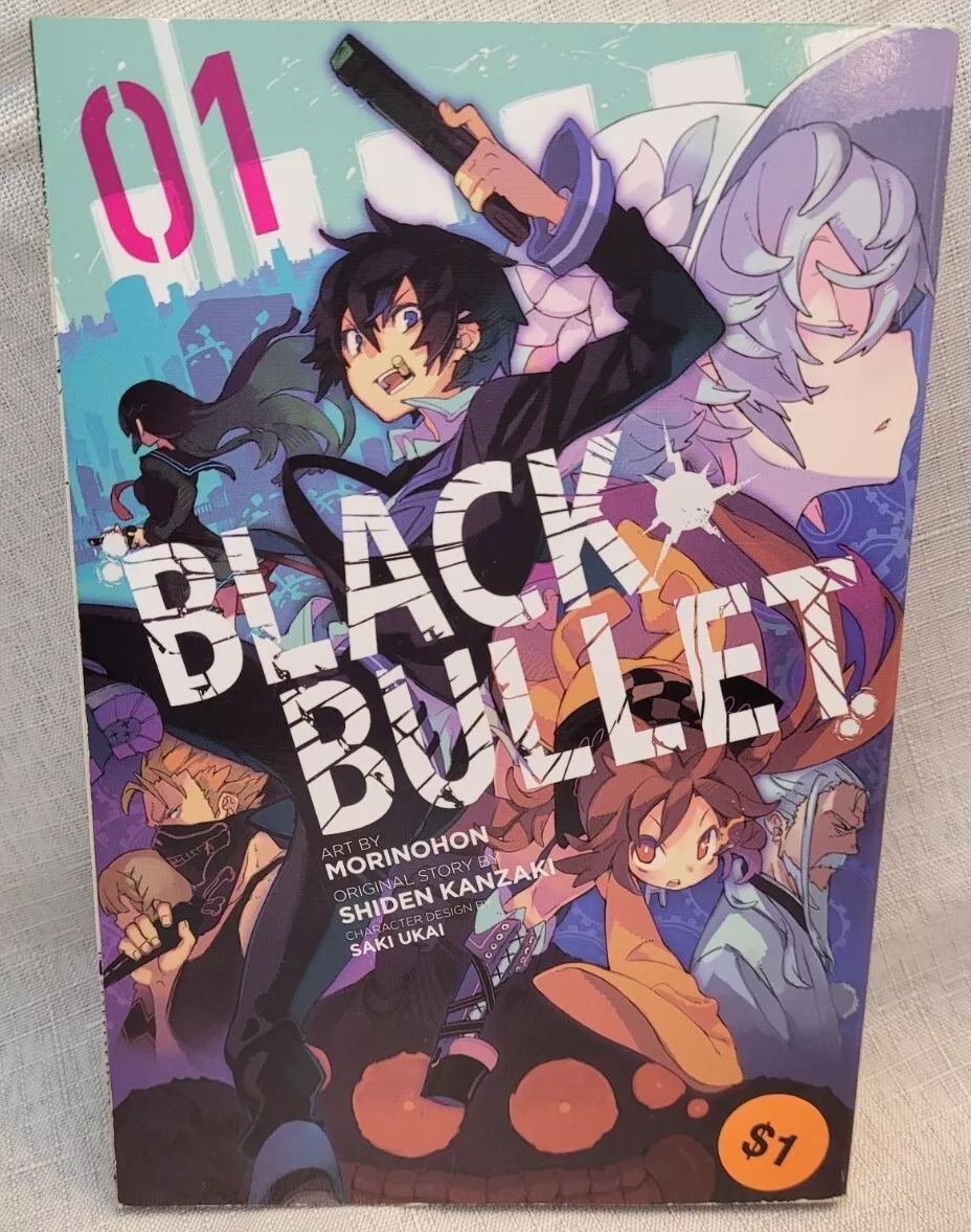 Black Bullet (manga) Book Black Bullet, Vol. 1 Anime by Shiden Kanzaki  (2015