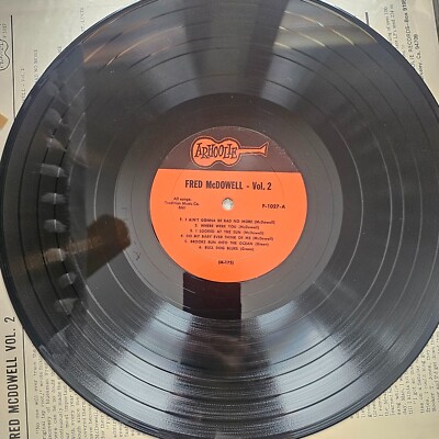 FRED MCDOWELL: vol. 2 ARHOOLIE F1027 12