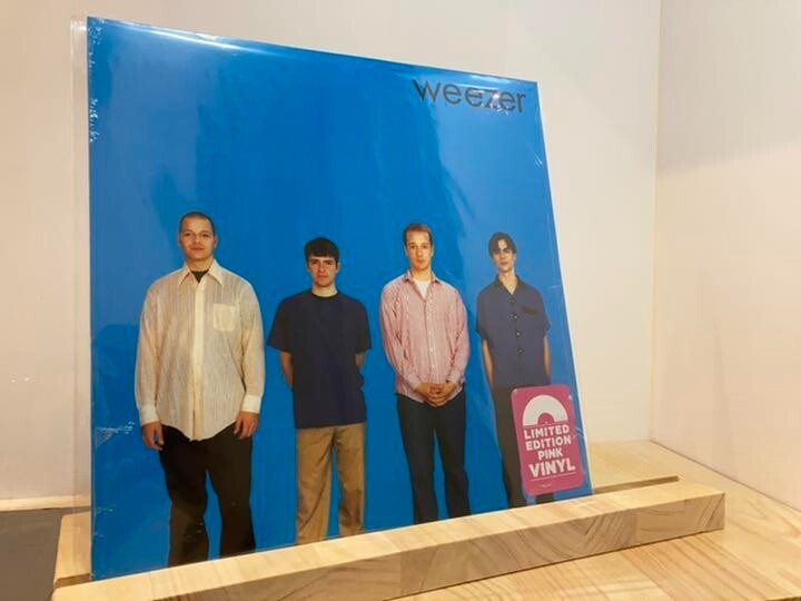 Weezer - THE BLUE ALBUM - Pink Colored Vinyl NEW | eBay