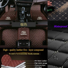 Für Subaru Alle Modelle Auto Fußmatten Teppiche Luxus wasserdichte Cargo Liner