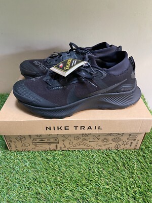 Nike Pegasus Trail 3 GTX Gore-Tex Running Hiking Shoes Men's 9 Black DC8793-001