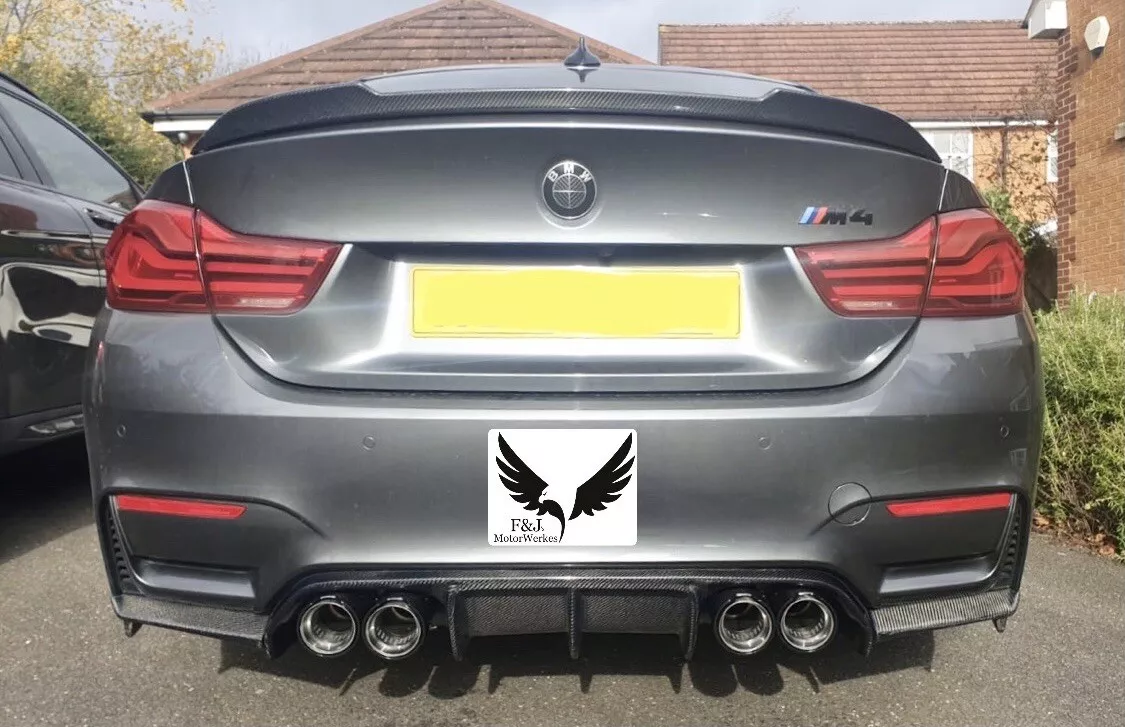 BMW M2 M3 M4 M5 M6 X5M X6M Carbon Fibre M Performance Exhaust Tips F80 F82 F10