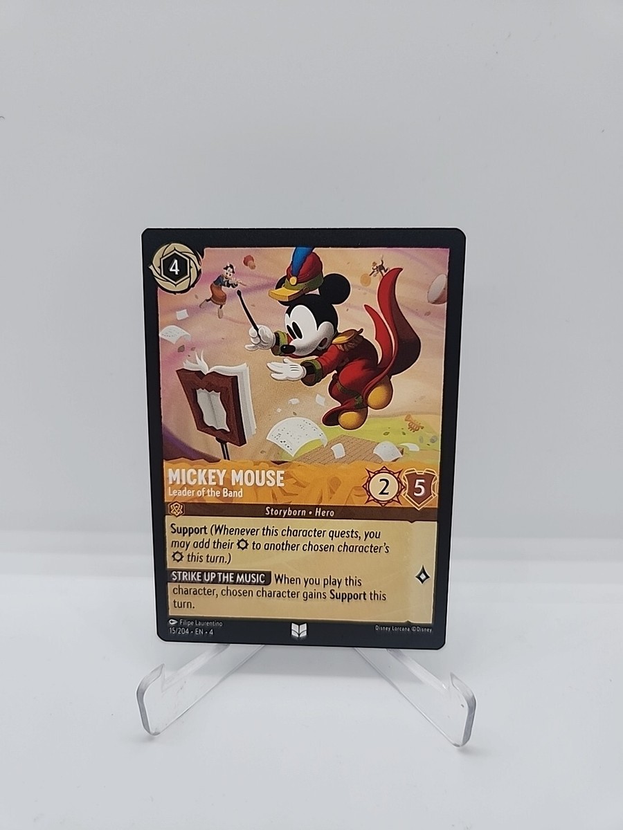 Disney Lorcana TCG Mickey Mouse 15/204 Regular Uncommon Ursula's