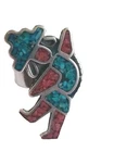 Vintage Native American Sterling Silver 925 Turquoise Ring Sz 6